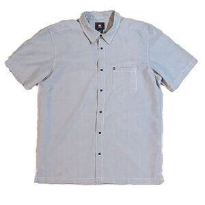 Quicksilver Men's Check Shirt Size L Preowned